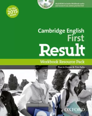 FIRST RESULT WORKBOOK WITHOUT KEY EXAM CD-R PACK 2015 EDITION