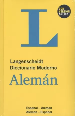 DICCIONARIO MODERNO ALEMÁN / ESPAÑOL DICCIONARIO MODERNO ALEMÁN / ESPAÑOL