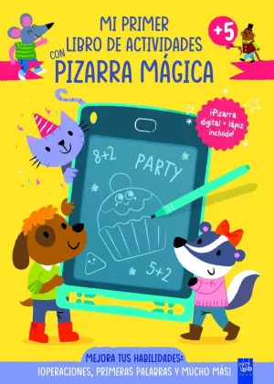 MI PRIMER LIBRO DE ACTIVIDADES CON PIZARRA MAGICA.
