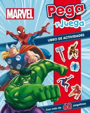 MARVEL. PEGA Y JUEGA MARVEL. PEGA Y JUEGA