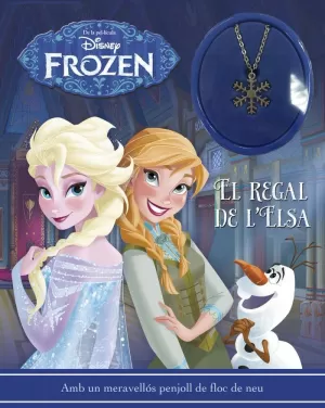 FROZEN. LLIBRE AMB PENJOLL. EL REGAL DE L'ELSA FROZEN. LLIBRE AMB PENJOLL. EL REGAL DE L'ELSA