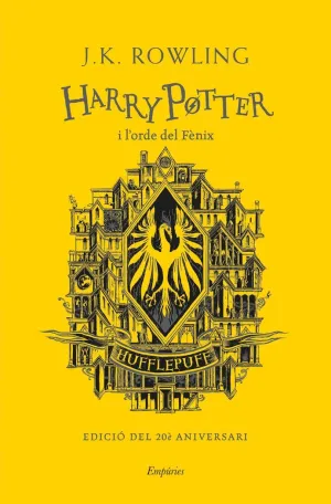 HARRY POTTER I L'ORDRE DEL FENIX (HUFFLEPUFF) HARRY POTTER I L'ORDRE DEL FENIX (HUFFLEPUFF)
