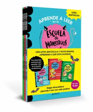 APRENDER A LEER EN LA ESCUELA DE MONSTRUOS - PACK CON LOS LIBROS 1, 2 Y 3 APRENDER A LEER EN LA ESCUELA DE MONSTRUOS - PACK CON LOS LIBROS 1, 2 Y 3
