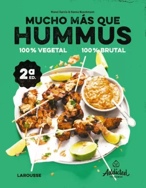 MUCHO MÁS QUE HUMMUS. 100% VEGETAL