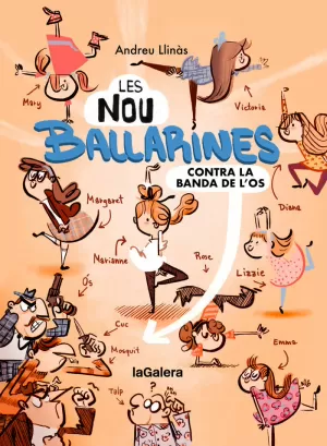 LES NOU BALLARINES 1. CONTRA LA BANDA DE L'OS LES NOU BALLARINES 1. CONTRA LA BANDA DE L'OS