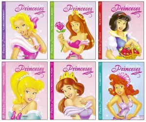 PINTA LES PRINCESES (6 TÍTOLS) PINTA LES PRINCESES (6 TÍTOLS)