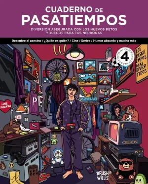 CUADERNO DE PASATIEMPOS 4 - DIVERSION ASEGURADA CO