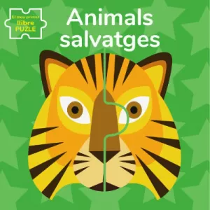 ANIMALS SALVATGES. EL MEU PRIMER LLIBRE PUZLE (VVKIDS)