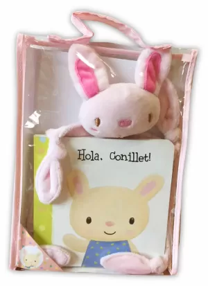 HOLA, CONILLET! (LLIBRE SUAU AMB MANTETA PER A NENA) HOLA, CONILLET! (LLIBRE SUAU AMB MANTETA PER A NENA)