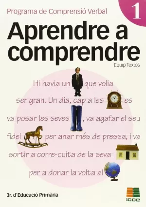 APRENDRE A COMPRENDRE 1 APRENDRE A COMPRENDRE 1