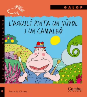 L'AQUILÍ PINTA UN NÚVOL I UN CAMALEÓ