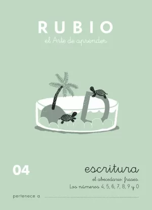 CUADERNOS ESCRITURA 04. RUBIO