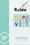 CUADERNOS ESCRITURA 07. RUBIO CUADERNOS ESCRITURA 07. RUBIO