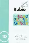 CUADERNOS ESCRITURA 10. RUBIO CUADERNOS ESCRITURA 10. RUBIO