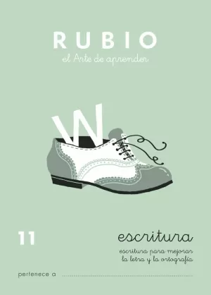 CUADERNOS ESCRITURA 11. RUBIO CUADERNOS ESCRITURA 11. RUBIO