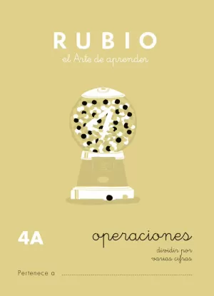 CUADERNOS OPERACIONES 4-A. RUBIO CUADERNOS OPERACIONES 4-A. RUBIO