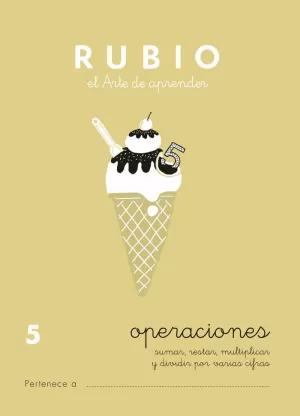 CUADERNOS OPERACIONES 5. RUBIO CUADERNOS OPERACIONES 5. RUBIO