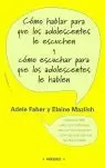 COMO HABLAR PARA QUE ADOLESCENTES LE ESCUCHEN