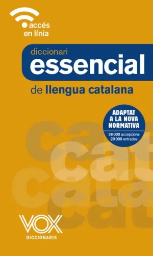 DICCIONARI ESSENCIAL DE LLENGUA CATALANA DICCIONARI ESSENCIAL DE LLENGUA CATALANA