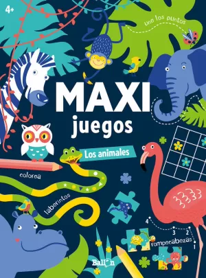 MAXI JUEGOS - LOS ANIMALES MAXI JUEGOS - LOS ANIMALES