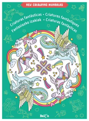 NEW COLOURING MANDALAS-CRIATURAS FANTÁSTICAS NEW COLOURING MANDALAS-CRIATURAS FANTÁSTICAS