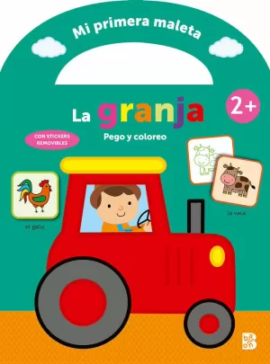 MALETA GRANJA PEGO Y COLOREO MALETA GRANJA PEGO Y COLOREO