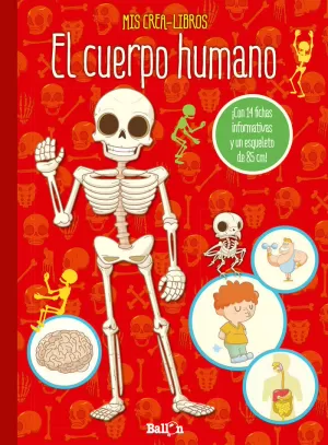 MIS CREA-LIBROS - EL CUERPO HUMANO MIS CREA-LIBROS - EL CUERPO HUMANO